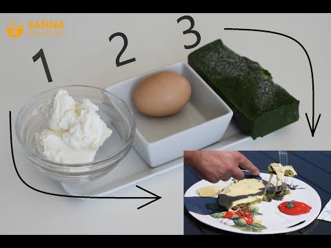 Domaći kaneloni sa špinatom i sirom – Homemade Cannelloni with spinach and cheese